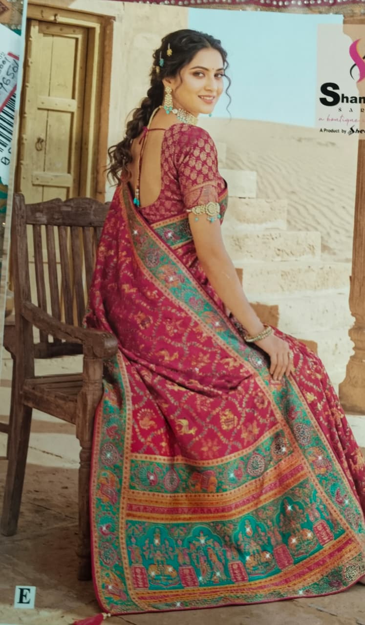 Pure Pashmina Saree