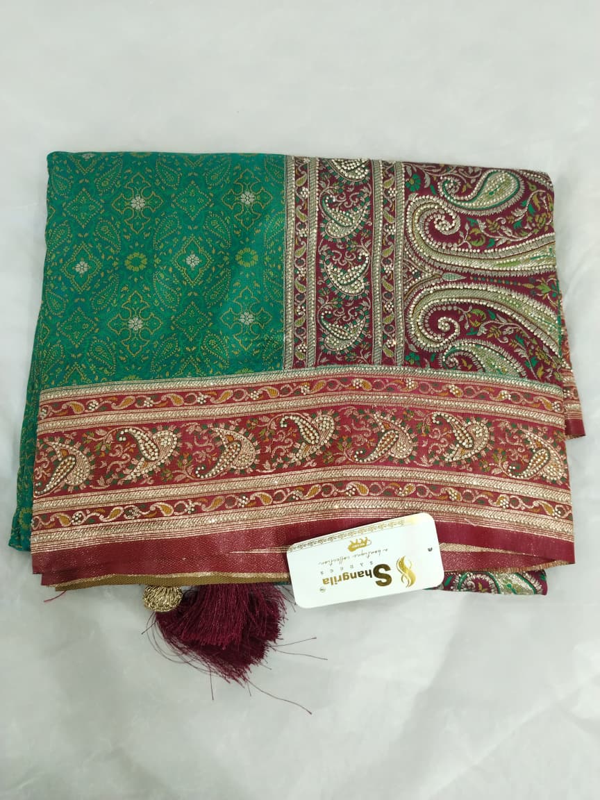 Kashmiri Silk Saree